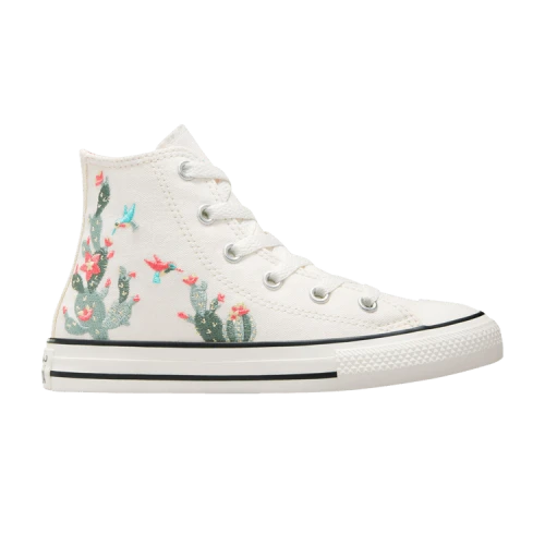 Converse Chuck Taylor All Star High PS 'Succulent Embroidery'