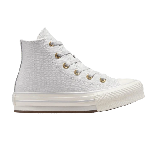 Chuck Taylor All Star EVA Lift Platform High PS 'Tonal Canvas - Barely Grey Gold'