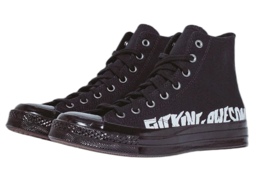 Converse Chuck 70 Hi Fucking Awesome Black White
