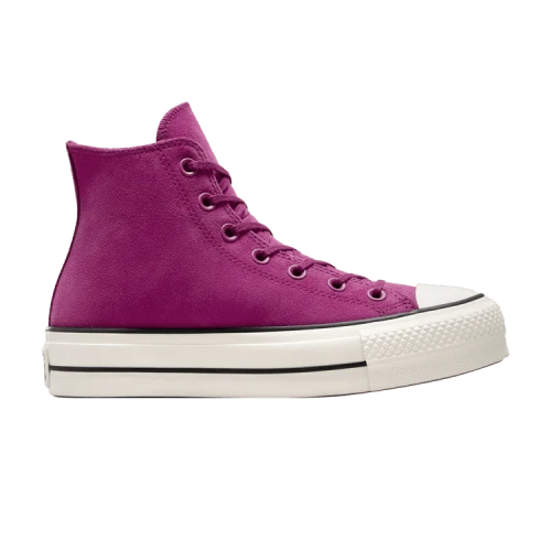Converse Chuck Taylor All Star Lift Platform High 'Colorful Suede - Quantum Violet' (Women's)