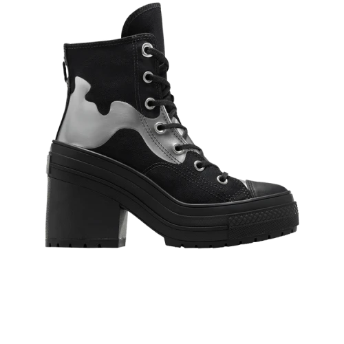 Converse Chuck 70 De Luxe Heel High 'Chrome - Total Eclipse Silver'