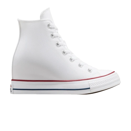 Converse Chuck Taylor All Star Wedge Platform High 'White Red Navy' (Women's)
