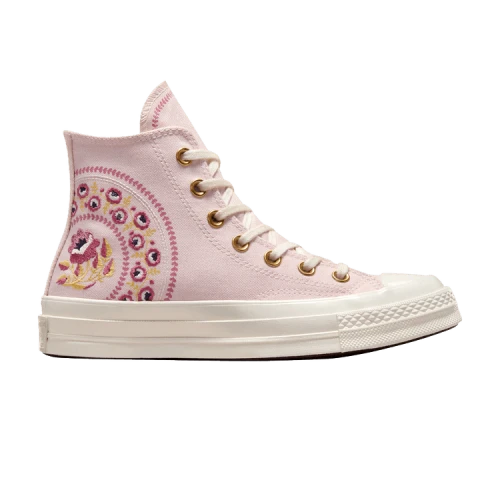 Converse Chuck 70 High 'Embroidered Florals - Blush Hush Pink' (Women's)
