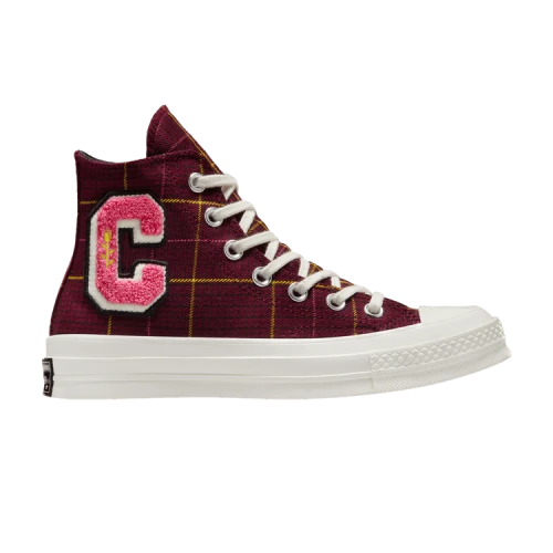 Converse Chuck 70 High 'Plaid - Deep Bordeaux' (Women's)