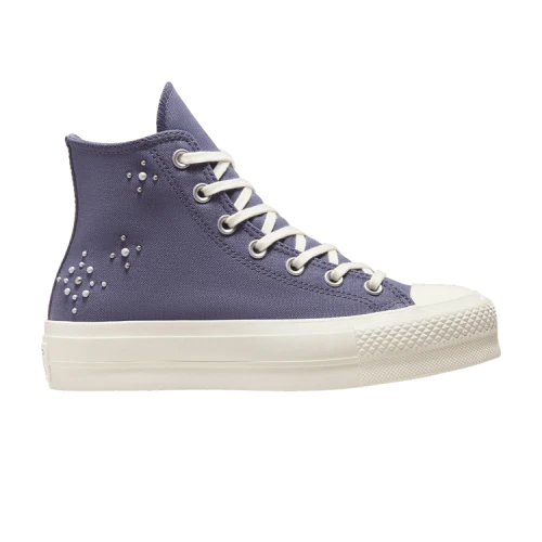 Converse Chuck Taylor All Star Lift Platform High 'Pearls & Studs - Lavender Ash' (Women's)