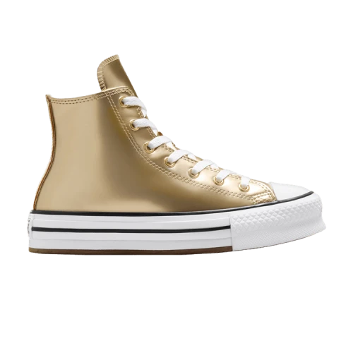 Chuck Taylor All Star EVA Lift Platform High GS 'Metallic Light Gold'