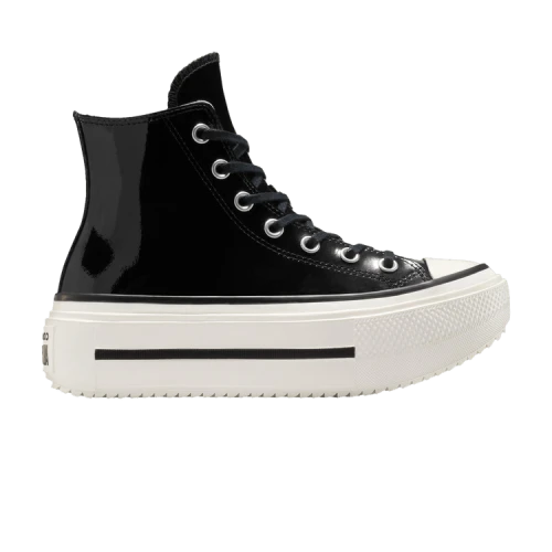 Converse Chuck Taylor All Star Lift Double Stack Platform High 'Black Patent Leather' (Women's)