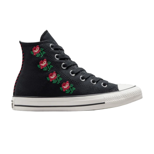 Converse Chuck Taylor All Star High 'Cross Stitch Roses' (Women's)