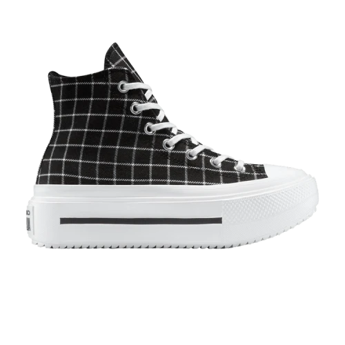 Converse Chuck Taylor All Star Lift Double Stack Platform High 'Plaid' (Women's)