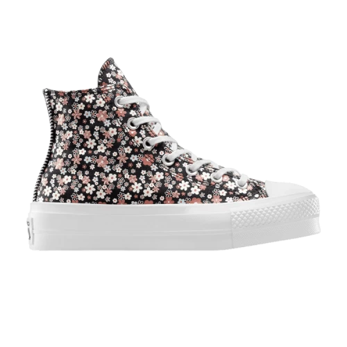 Converse Chuck Taylor All Star Lift Platform High 'Petite Petals - Total Eclipse' (Women's)