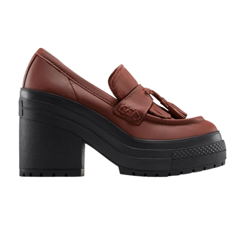Converse Chuck 70 De Luxe Heel Loafer Platform Low 'Dark Roast' (Women's)