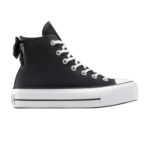 Converse Chuck Taylor All Star Lift Platform High 'Black White Bows' (Women's)