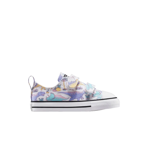 Converse Chuck Taylor All Star EasyOn Low TD 'Dino Party - White Ultraviolet'