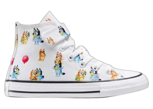 Converse Chuck Taylor All Star EasyOn Hi Bluey All Over Print White (PS)