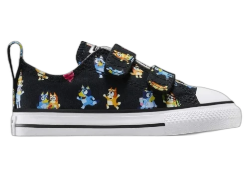 Converse Chuck Taylor All Star EasyOn Ox Bluey All Over Print Black (TD)