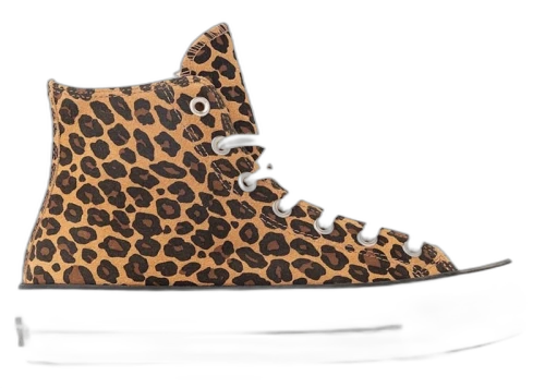 Converse Chuck Taylor All Star Lift Platform Hi Leopard Suede (Women's)
