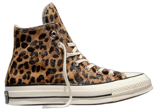 Converse Chuck 70 Hi Leopard Pony Hair