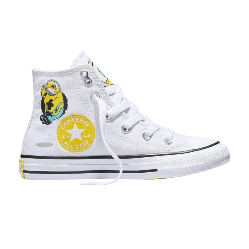 Converse Chuck Taylor All Star Hi Minions White (PS)