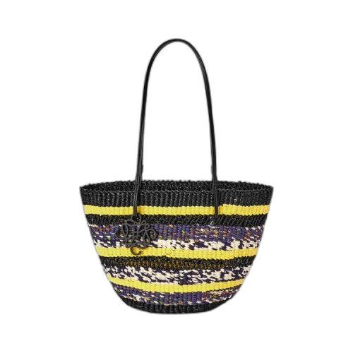 Loewe Basket Surplus Bag 'Black/Yellow'