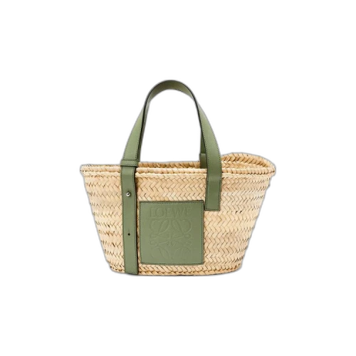 Loewe Basket Small Bag 'Natural/Rosemary'
