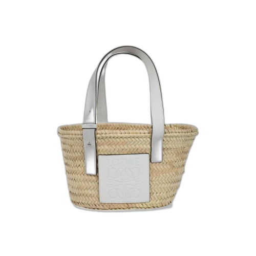 Loewe Small Basket Bag 'Natural/White'
