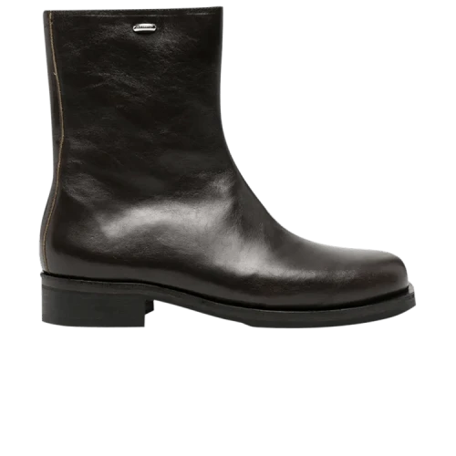 Our Legacy Camion Boot Deep Olive Leather