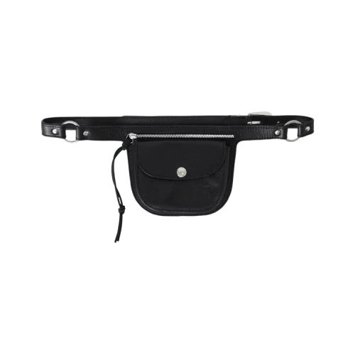 Our Legacy Purse Belt Malleable Black Bull Hide