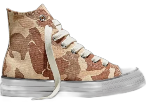 Converse Chuck Taylor All Star Throwback Hi Miso Glaze Warm Quarry Camo