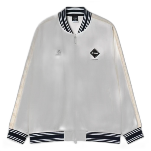 Carhartt WIP x F.C.Real Bristol Varsity Track Jersey Blouson 'White'