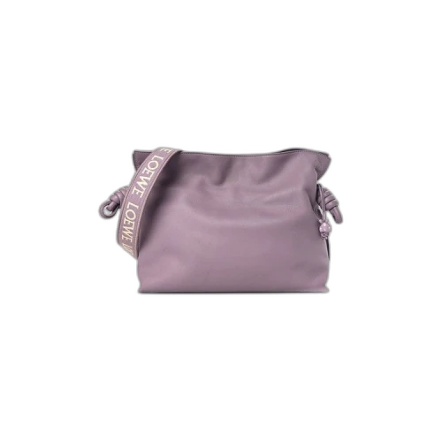 Loewe Flamenco Clutch Monochrome Bag 'Pale Aubergine'
