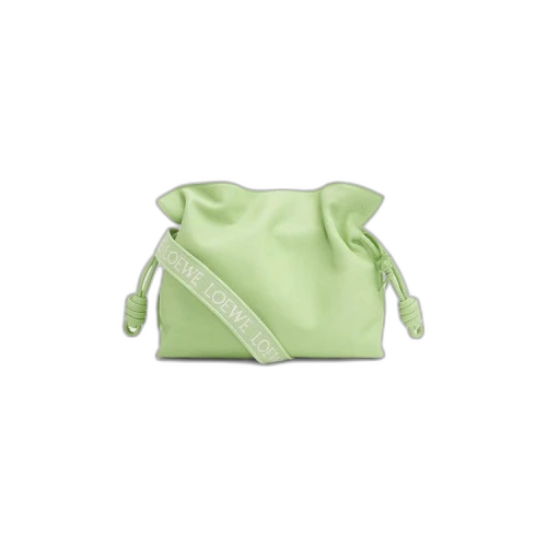 Loewe Flamenco Clutch Monochrome Bag 'Green Peony'