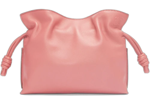 LOEWE Flamenco Clutch In Nappa Calfskin Mini Peach Bloom