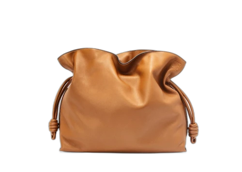 LOEWE Large Flamenco Clutch In Nappa Calfskin Warm Desert
