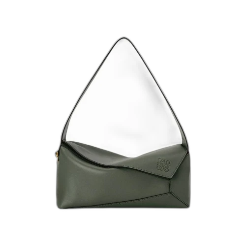 Loewe Puzzle Hobo Bag 'Vintage Khaki'