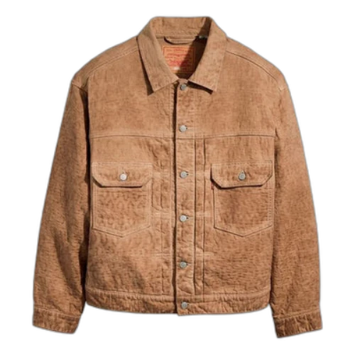 Stussy x Levi's Dyed Jacquard Jacket 'Brown'