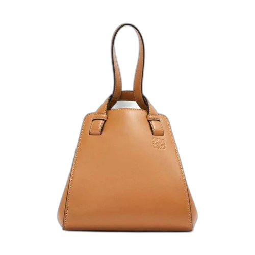 LOEWE Hammock Nugget Bag in Nappa Calfskin Warm Desert