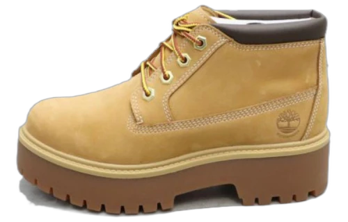 Timberland Stone Street Mid Lace Up Waterproof Chukka Boots 'Wheat Nubuck' (Women's)