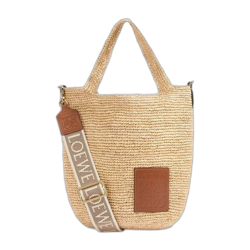 LOEWE Mini Slit Bag Raffia