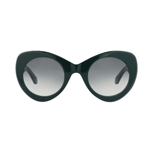 Alaia Cat Eye-Frame Recycled Acetate Sunglasses Green Green Grey (AA0064S-30014219-003)