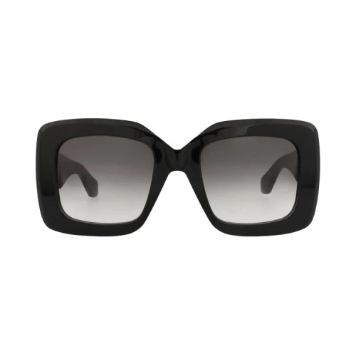 Alaia Square-Frame Recycled Acetate Sunglasses Black Black Grey (AA0065S-30014218-002)
