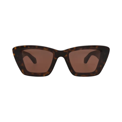 Alaia Square-Frame Recycled Acetate Sunglasses Havana Havana Brown (AA0070S-30014377-002)