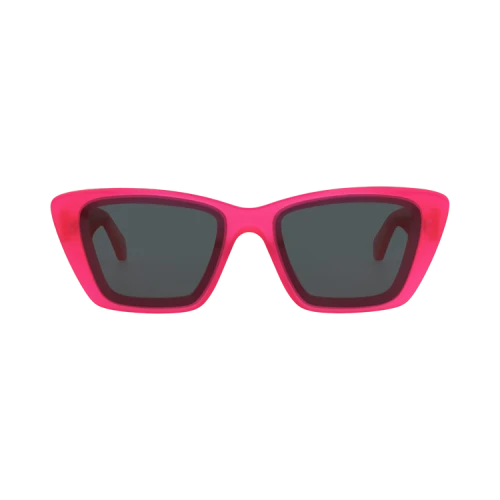 Alaia Square-Frame Recycled Acetate Sunglasses Fuchsia Fuchsia Grey (AA0070S-30014377-003)