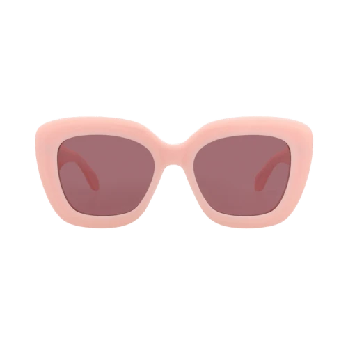 Alaia Square-Frame Recycled Acetate Sunglasses Pink Pink Violet (AA0072S-30014380-003)