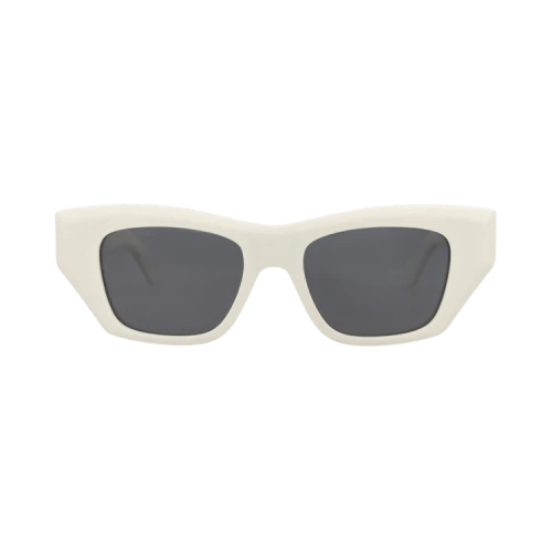 Alaia Square-Frame Recycled Acetate Sunglasses White White Grey (AA0074S-30014552-004)