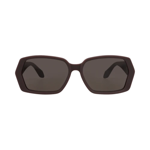 Alaia Square-Frame Recycled Acetate Sunglasses Burgundy Burgundy Grey (AA0082S-30015371-003)