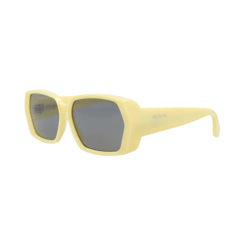 Alaia Square-Frame Recycled Acetate Sunglasses Yellow Yellow Grey (AA0082S-30015371-004)