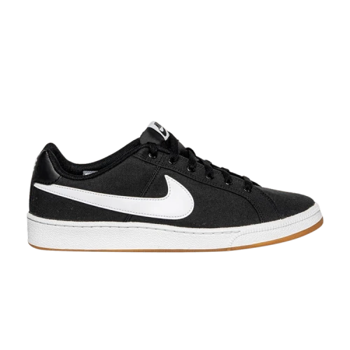 Nike Court Royale Low Canvas Black White Gum Light Brown
