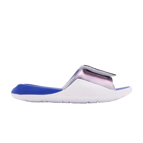 (GS) Air Jordan Hydro 7 Slides 'Wings Grey Royal'