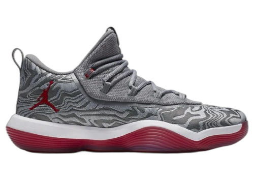 Jordan Super.Fly 2017 Low Wolf Grey Gym Red