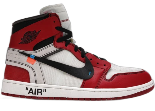 Jordan 1 Retro High Off-White Chicago Midweek Heat